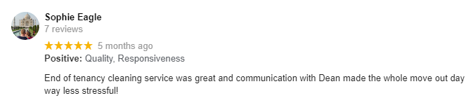 5 Star Google Review